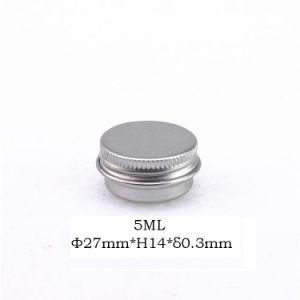 5ml Lip Balm Aluminum Tin Cans Mini Round