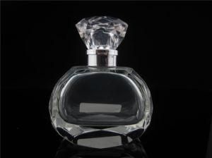 Empty Crystal Glass Perfume Bottle