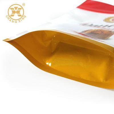 Hot Sells 200g Laminated Pet/PE Plastic Bag Cheese Cake Clear Packaging Bag