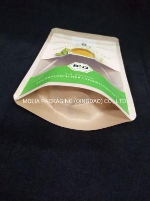 Degradable Factory Produced Reclosable Food Grade Smell Proof/Moisture-Proof Vertical Sealing Bag