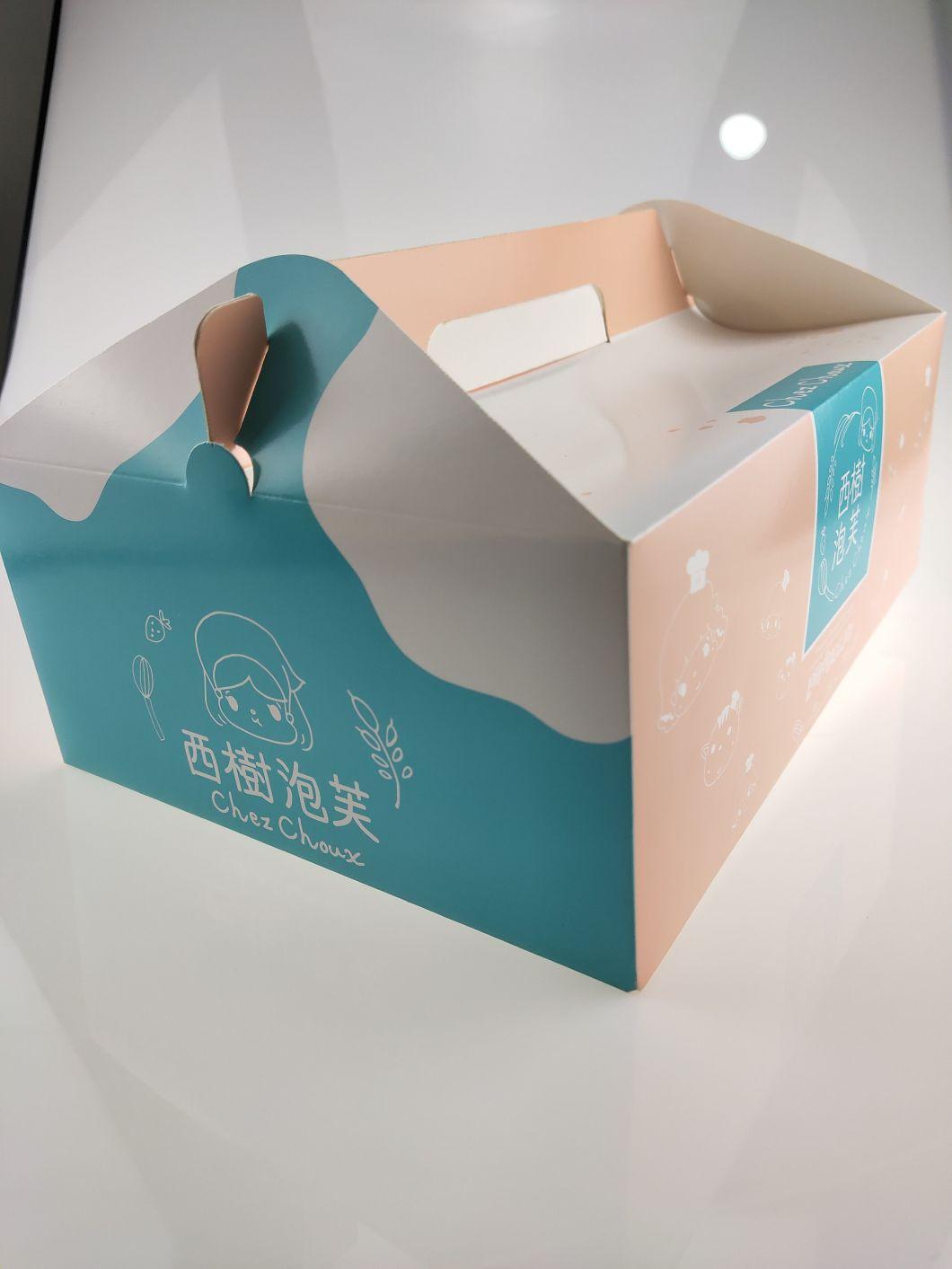 Custom Green Environmental Protection Food Packaging Tray Box Container