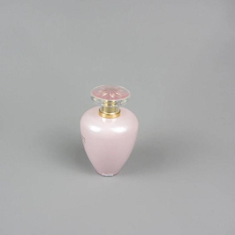 100ml Frosted Clear Perfume Glass Bottle with Spray Pump