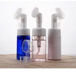 100ml Plastic Foam Pump Bottle with Silicone Cleaning Pump
