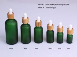 Essential Oil Bottle Green Color