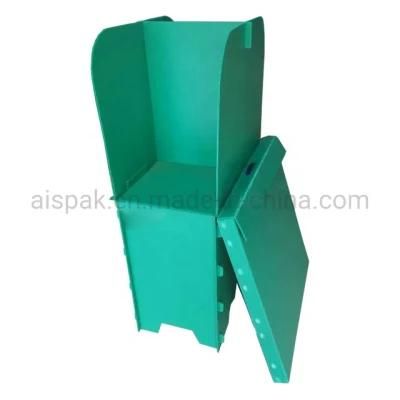 Collapsible Corrugated Plastic Box Polling Table Voting Box Ballot Stand