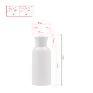 100ml PETG Cosmetic Face Toner Sprayer Packaging Milky Lotion Bottle.