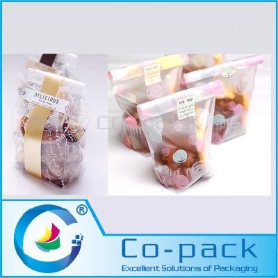 Printed Food Grade Plastic Cake Packaging Bag