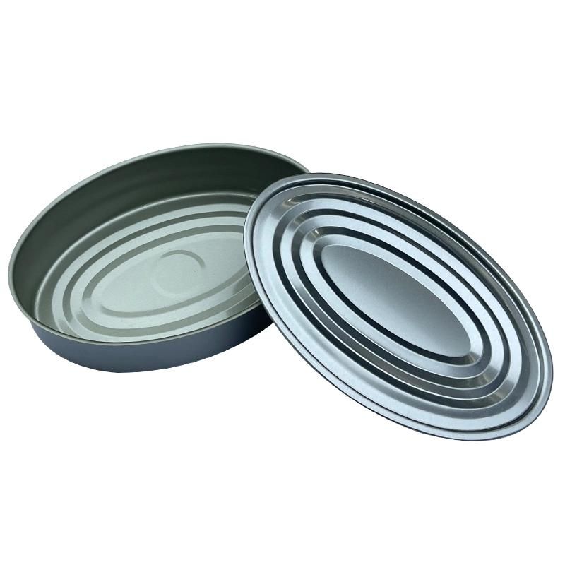 601# Tuna Fish Oval Empty Tin Cans