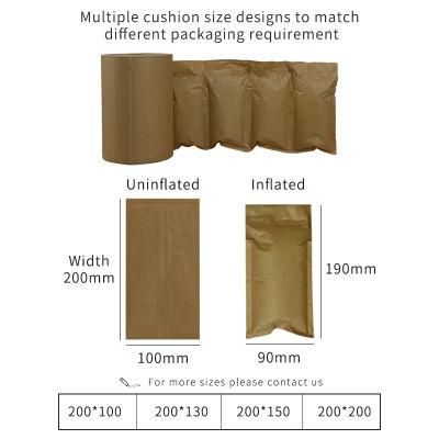Protective Packaging Biodegradable Paper Air Cushion Pillow Roll