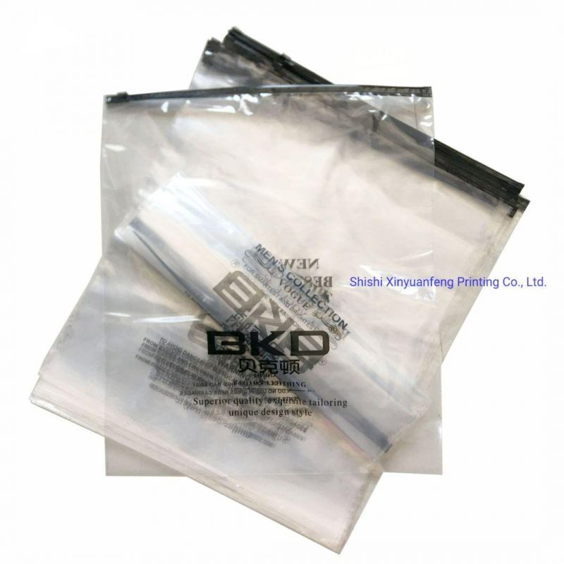 Customized OEM Logo PE Poly Bags for Clothing Packaging Bags Ziplock Bags