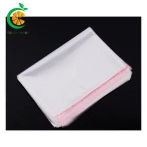 Reclosable Self Adhesive Clear Plastic Packaging Bag OPP Clear Seal Bag for Christmas Cookies