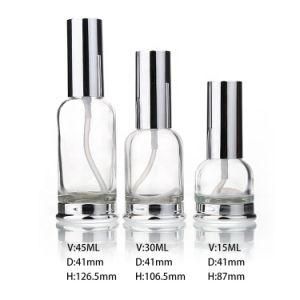 20ml 30ml 50ml Clear Glass Bottle Cosmetics Essential Oil Face Serum Perfume Spray Bottle