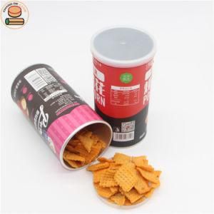 &#160; Custom Cylinder Cardboard Chips/Biscuits Packaging Container Food Composite Paper Can