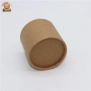 Custom Kraft Cardboard Tube Round Kraft Paper Packaging Tube for Essential Oil