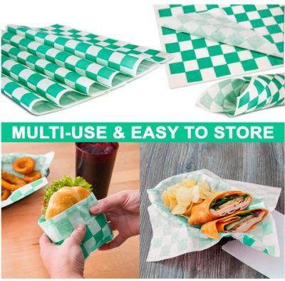 Sandwich Packag Burger Wax Eco Friendly Food Wrap Paper