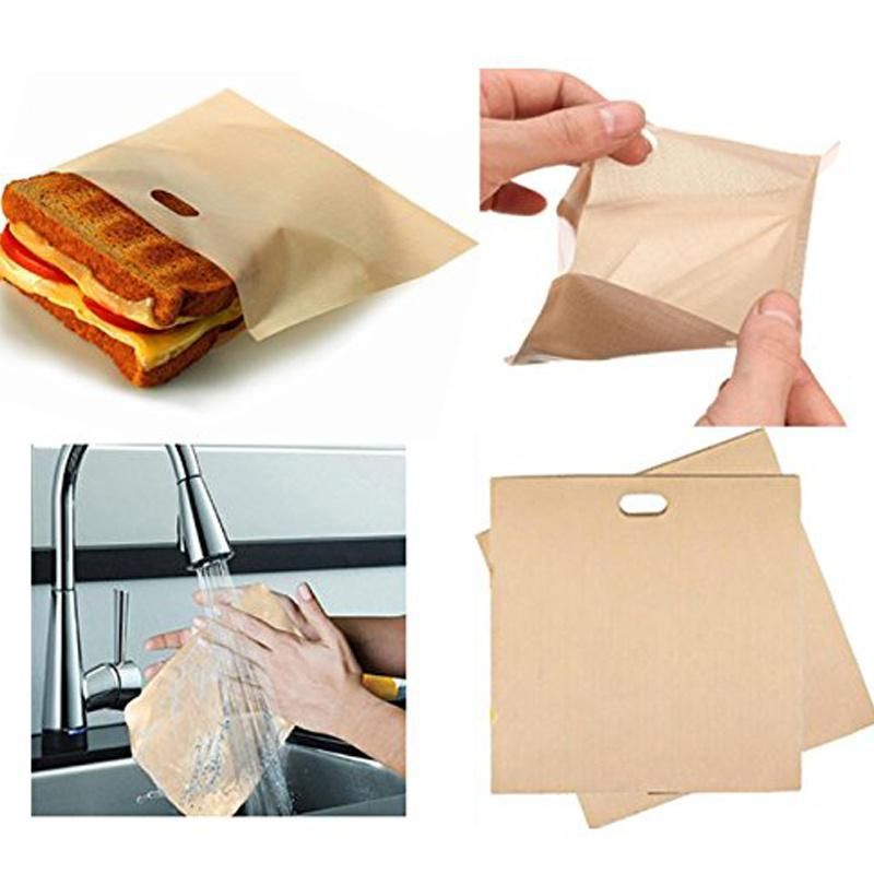 FDA/LFGB Approved Dishwasher Safe Eco Friendly Sandwich Bags