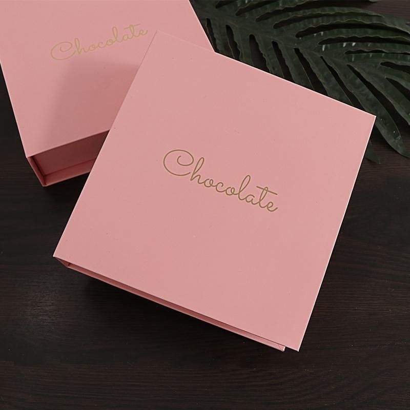 2020 Factory Custom Logo New Cookie Gift Boxes Luxury Chocolate Gift Packaging Boxes with PVC Clear Insert