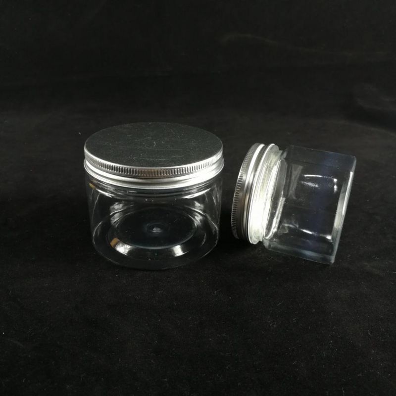 Pet Plastic Food Jar with Aluminum Cap