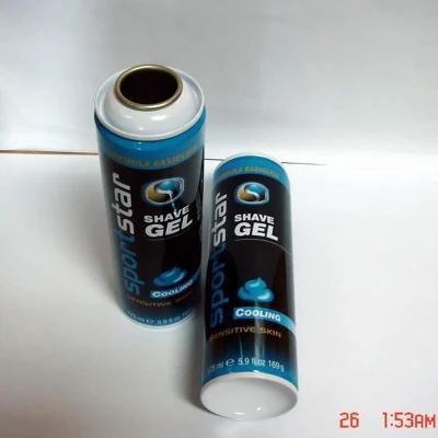 Empty Aerosol Tin Cans, Metal Can Plain Aerosol Tin Cans, White Coating Aerosol Tin Can for Aerosol Spray Products
