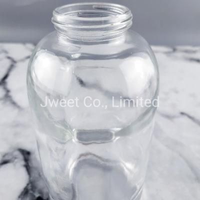 Small Glass Jar Empty Screw Top 375ml Jar Bottle