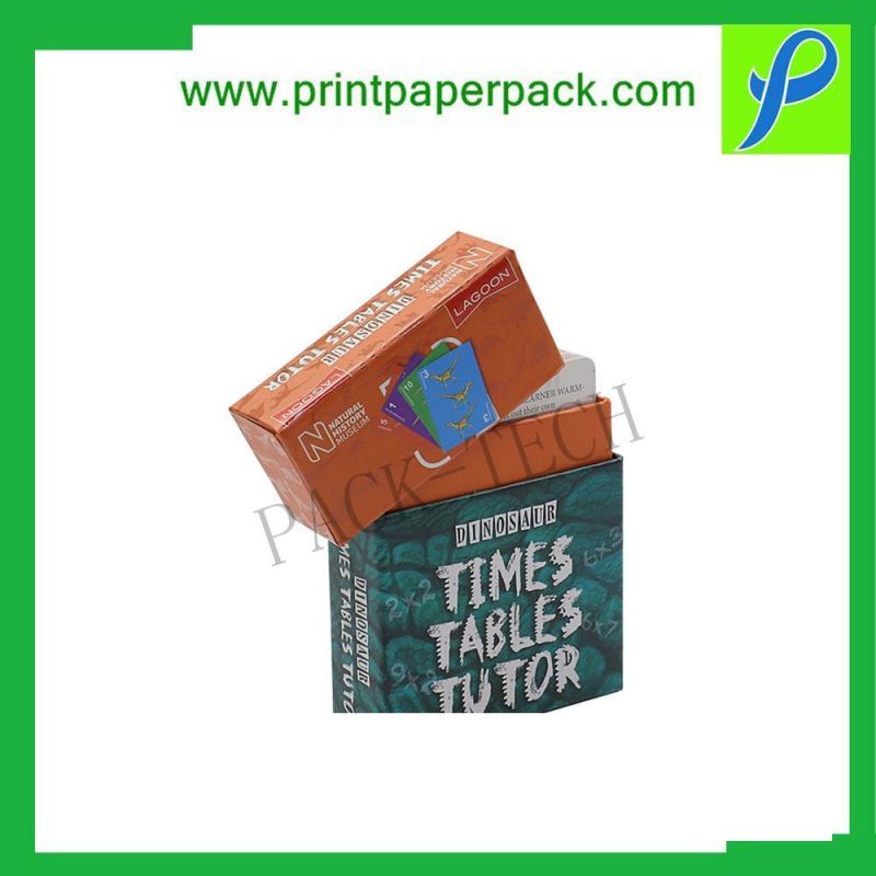 Custom Printed Box Packaging Kid Cards Packaging Box Custom Playing Card Box Business Card Packaging Box