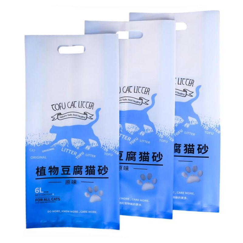 Closed Cat Litter Quality Polyethylene Cat Litter Packaging Bag 20kg 25kg 50kg for Sale