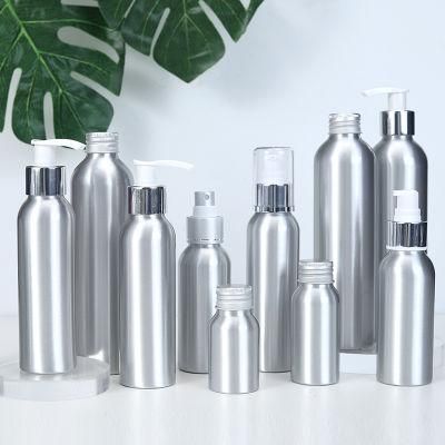 Luxury Shampoo Lotion Pump Cap Aluminium Bottle