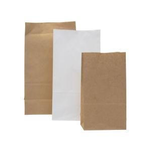 Eco-Friendly Kraft Paper Bags for Food Tea Small Gift Bag Sandwich Bread