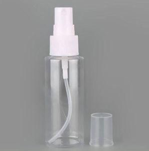 50ml Plastic Cylinder Perfume Bottle with Mist Sprayer