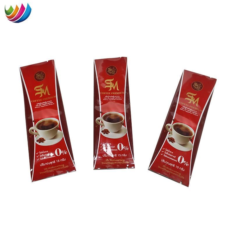 Custom Deign Coffee Powder Tea Portable Sachet Food Packaging Bags