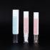 China Professional Cosmetic Packaging Round Tubes Custom Art Lipstick Tube Empty Lipgloss Tube Best Selling Oval Plastic Tube with Flip Top Cap