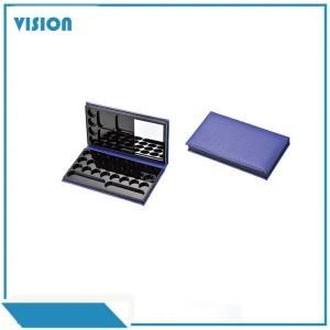 Fashion Purple Lines Multi Color Plastic Box