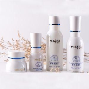 White China Glass Bottle for Packaging Cosmetics