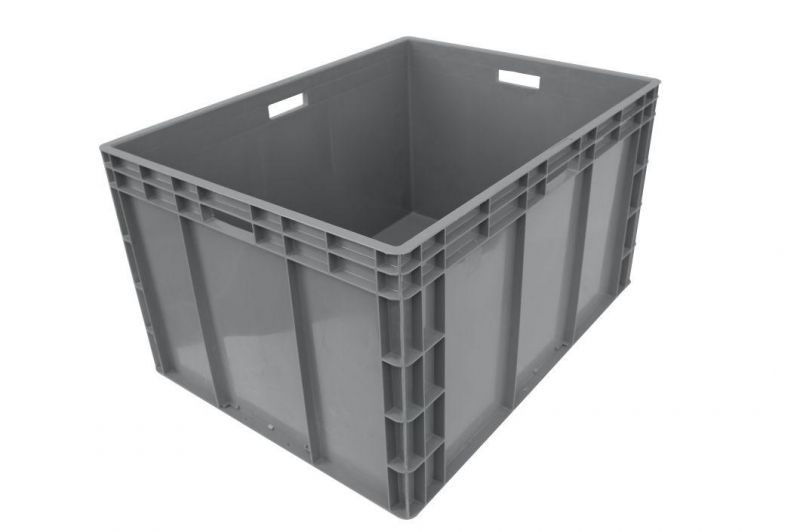 EU8644 EU Standard Plastic Turnover Box/Crate Industrial Plastic Turnover Logistics Box for Storage