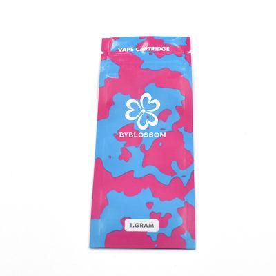Custom Printed Preroll Mylar Bag Smell Proof Mylar Bags for Vape Cartridge Packaging