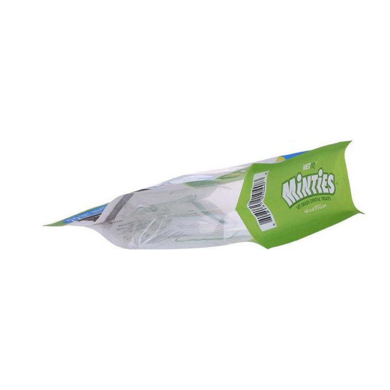 Nine Color Customized Size Plastic Zipper Bag for Pet Food