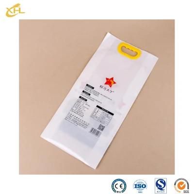 Xiaohuli Package China Salmon Packaging Manufacturer Zipper Top Packaging Bags for Snack Packaging