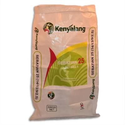 Fertilizer Grain Maize Packing 50kg Raw Material PP Woven Sacks