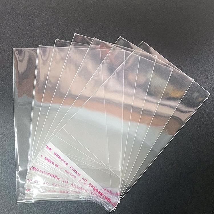 Self Adhesive Seal Transparent Clear Cellophane Plastic OPP Packing Bag
