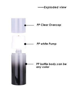 150ml 200ml 250ml Plastic Cosmetic Airless Bottle