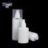 Manufacturer Wholesale Oval White HDPE Plastic Cosmetic Lotion Bottle 150ml 200ml 250ml
