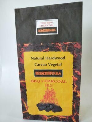 2ply Bleach Kraft Paper 3kg 4kg BBQ Charcoal Packing Bags