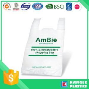 Plasitc Recyclable T-Shirt Bag for Retail Chain with Logo