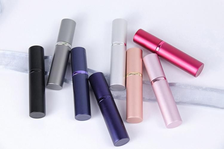 5ml Empty Luxury Refillable Amuminum Glass Cosmetic Container Packaging Mini Fine Mist Spray Perfume Bottle