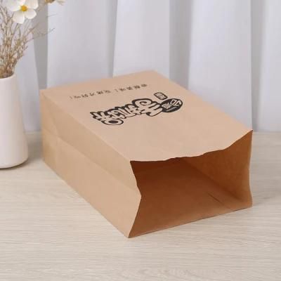 Multi-Color Printing PE Foil Kraft Paper Bag for Fried Food