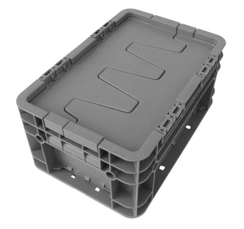 EU2315 Box Packagin Container Plastic Box PP Container EU Standard Plastic Turnover Box/Crate Industrial Plastic Turnover Logistics Box for Storage