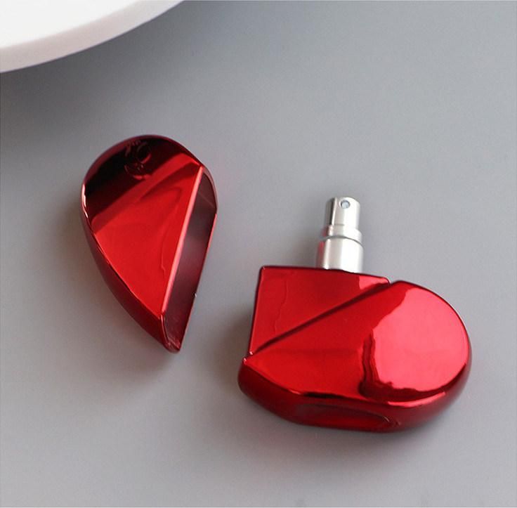 Colorful Spray Bottle Heart-Shaped Perfume Bottle