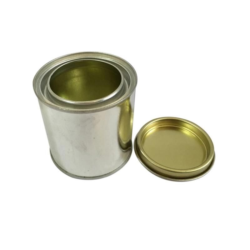 Empty Metal Tin Can for Paint