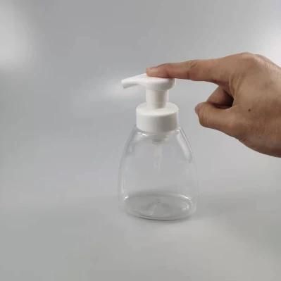 300ml Cone Pet Facial Cleanser Press Bottle Hand Sanitizer Container Plastic Foam Bottle