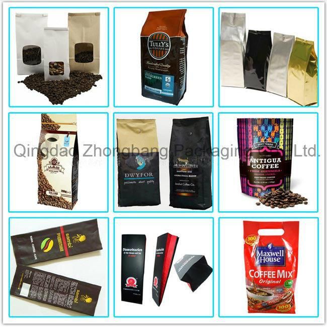 Hot Sale China Coffee Packaging Bag with Side Gusset